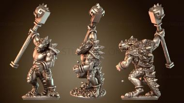 3D модель Рептилоидный Халк бронированный (STL)