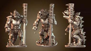 3D модель Рептилоидный халк чудовищный (STL)