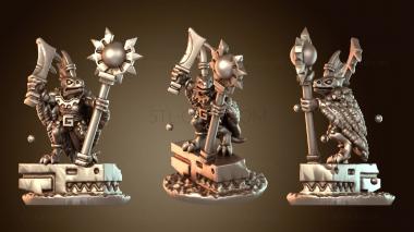 3D модель Рептильного священника (STL)