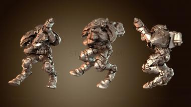 3D модель Репто затененный (STL)