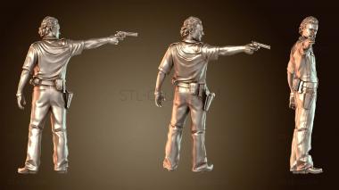 3D модель Рик Ходячие мертвецы DG (STL)