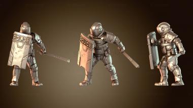 3D модель Riot Ofc Боб Блант (STL)