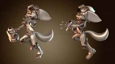 3D модель RIVET от Ratchet Clank Rift Light (STL)