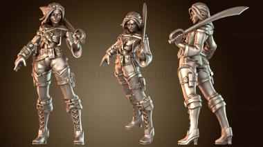 3D модель Разбойники Croco Maeva Rogue Alone (STL)