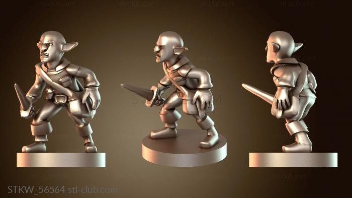 Military Разбойники Глубинный гном Разбойник