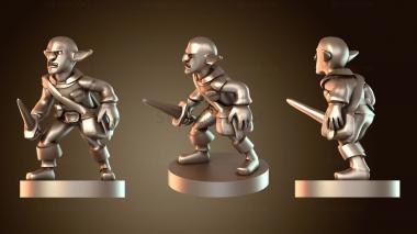 3D модель Разбойники Глубинный гном Разбойник (STL)
