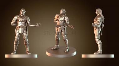 3D модель Разбойники Дроу Дружелюбный разбойник (STL)