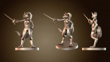 3D модель Разбойницы-самоучки (STL)