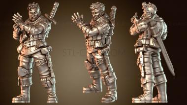 3D модель Разбойники Лето (STL)