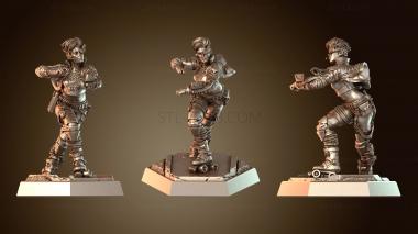 3D модель Бегун на роликовых коньках (STL)