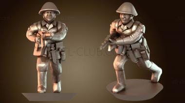 3D модель Бег поднят (STL)