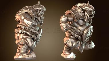 3D модель RUSH OGRE брутальный (STL)