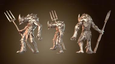 3D модель Раттеркин скрученный (STL)