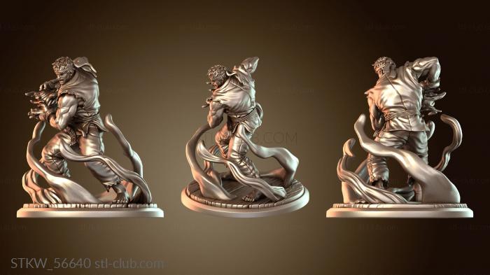 Military Рю уличный боец свирепый