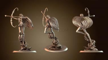 3D модель Сейлор Марс Рей Хино из Moon Arrow (STL)