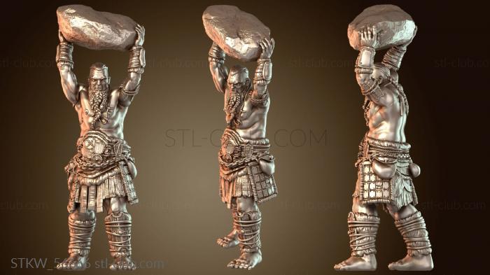 Самсон-сокрушитель, великан, гневный