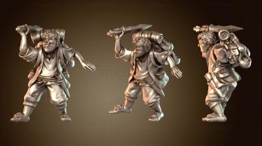 3D модель Сэмюэл Файтинг (STL)