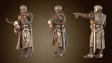 3D модель Санчо Мартин спешился (STL)