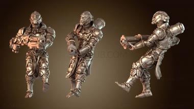 3D модель Сангвитор Гибрид свирепый (STL)