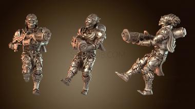 3D модель Гибридный Сангвитор затенённый (STL)