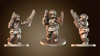 3D модель Сержант командует (STL)