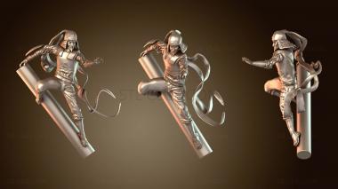 3D модель Сарутоби personaje (STL)