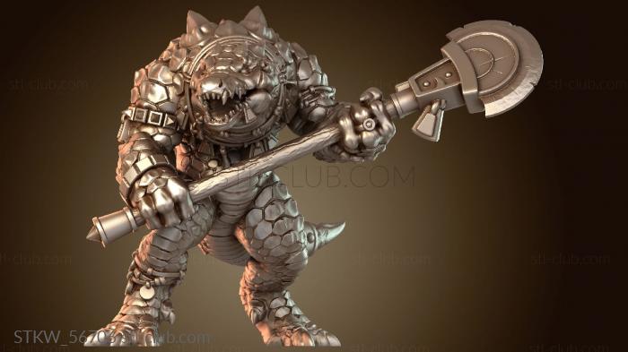 Military Ящерицы-аллигаторы