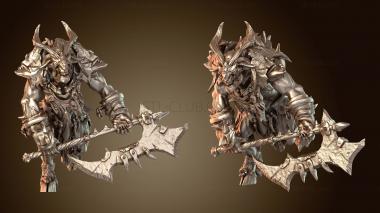 3D модель Дикий рейдер храбрый (STL)