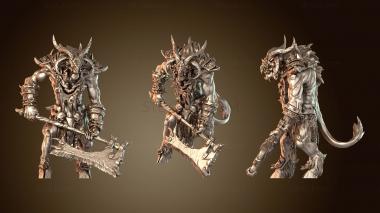 3D модель Дикий рейдер брутальный (STL)