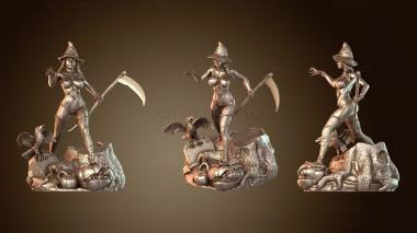 3D модель Девочка-пугало Степанов лепит (STL)