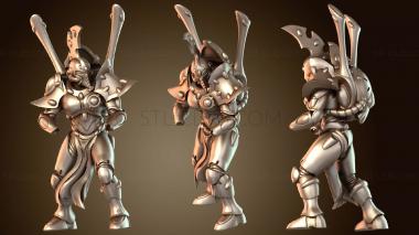 3D модель Научно-фантастический Дракон (STL)