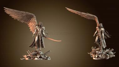 3D модель Статуя Сефирота с крыльями (STL)