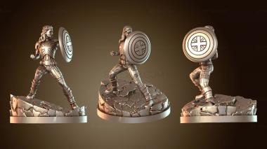 3D модель Сержант Пегги (STL)