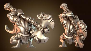 3D модель Слуги храбрые (STL)