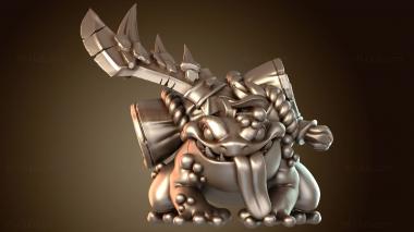 3D модель Слуги верные (STL)