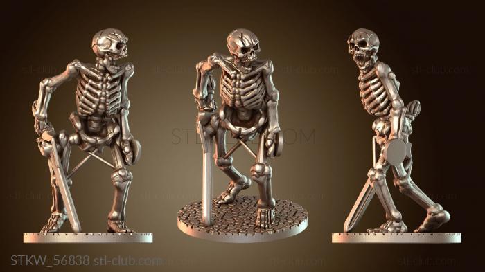 Military Скелеты Сетти Скелет Бета Меч Скелли