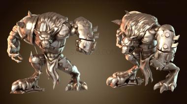 3D модель КАНАЛИЗАЦИЮ с привидениями (STL)