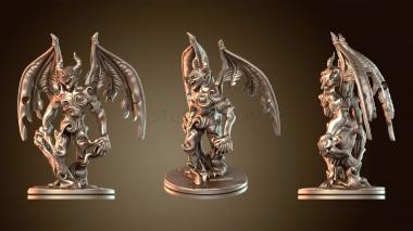 3D модель Крылатый демон тени (STL)