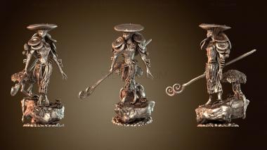 3D модель Полк Шаолинь тренировался (STL)