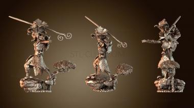 3D модель Полк Шаолинь свирепый (STL)