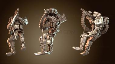 3D модель Шапу бронированный (STL)