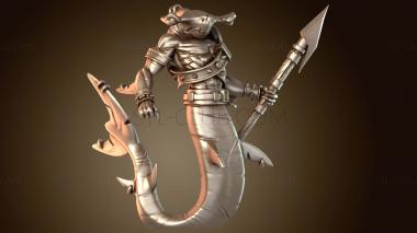 3D модель Акула-дикарь (STL)