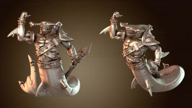 3D модель Акула первобытная (STL)