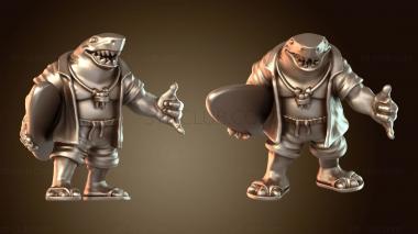 3D модель Акула-берсерк (STL)