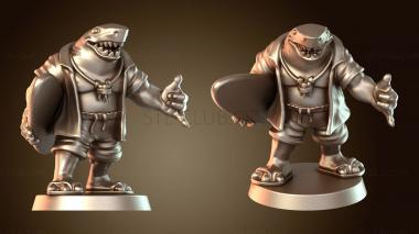 3D модель Акула беспощадна (STL)