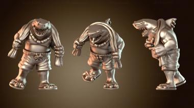 3D модель Акула-парень быстрый (STL)