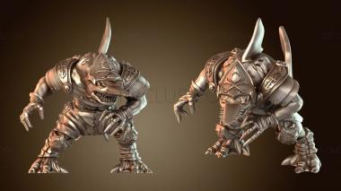 3D модель Акула-ящерица Сьерра (STL)