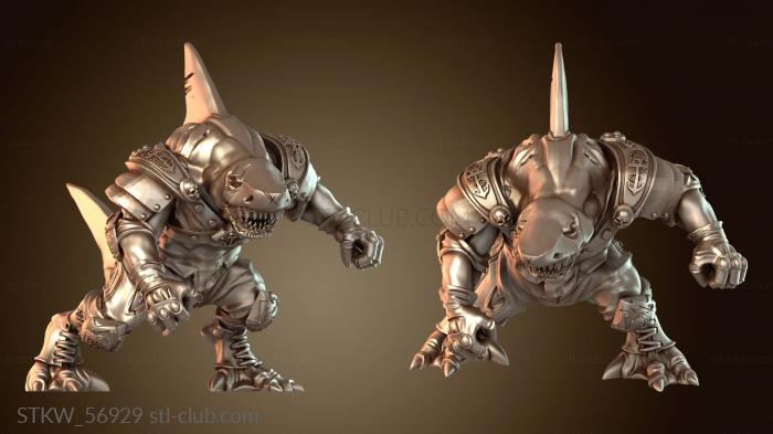 Military Акула Ящерица Торо