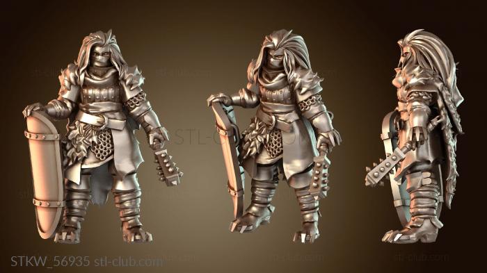 Military Она несет ветеранов свирепых