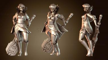 3D модель Она светит транзистор (STL)